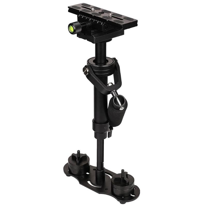 Estabilizador de vídeo portátil de aleación de aluminio S40 40cm para Steadycam Steadicam estabilizador para cámara Canon Nikon Sony DSLR