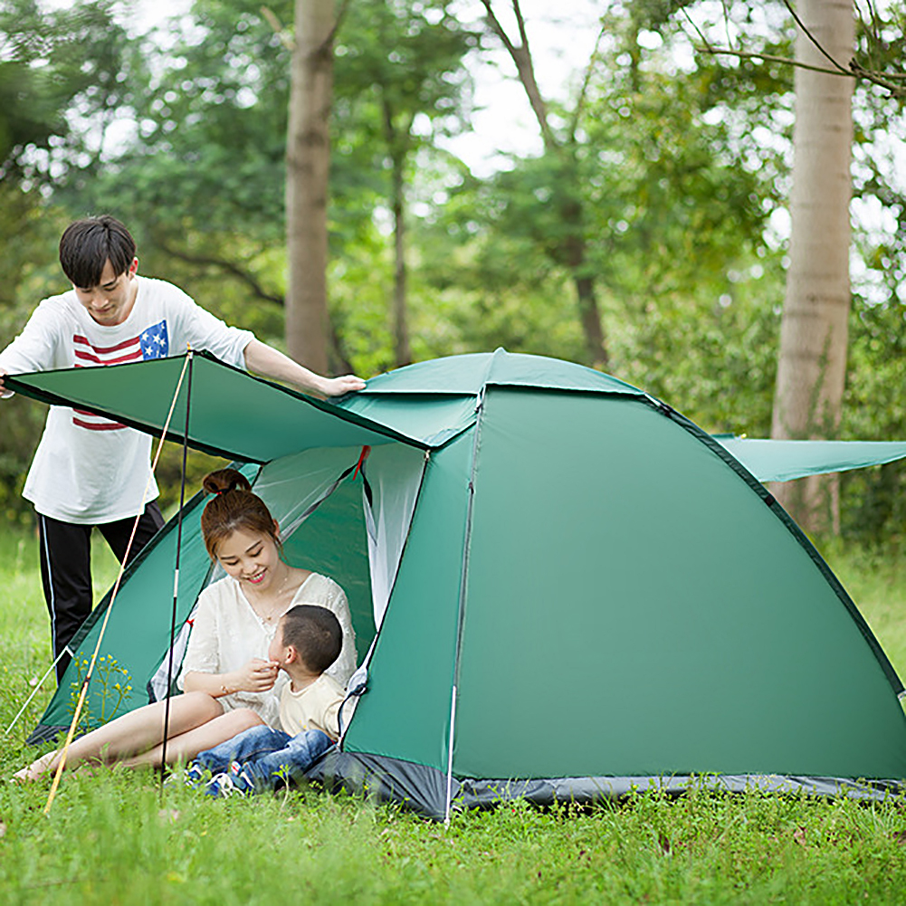 2-3 person Outdoor Camping Ultralight Tents Breathable Lightweight Ultra-light Single Rainproof Double-layer Tent Hiking Tents