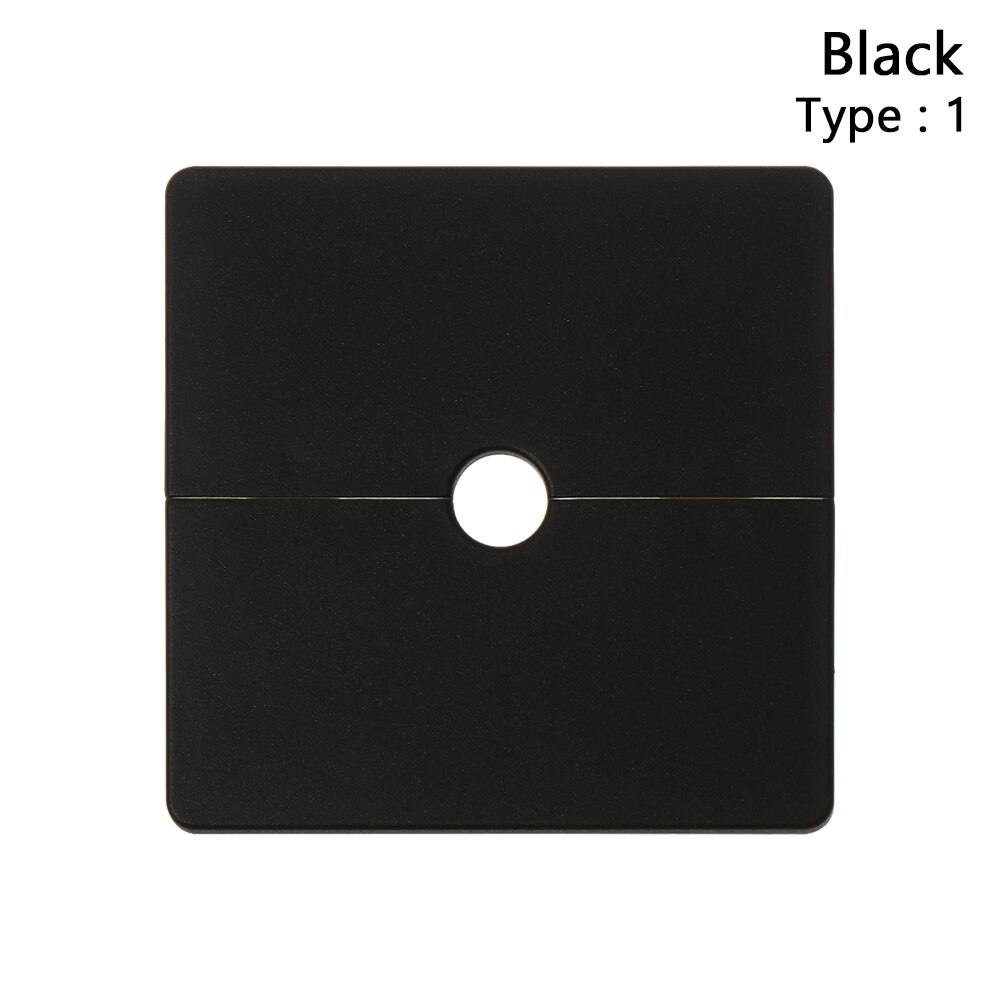 1PC 86Type Cabinet Office Desk Hole Cap Wall Wire Hole Cover Reserved Drill Hole Panel Decor Air-conditioning Furniture Decor