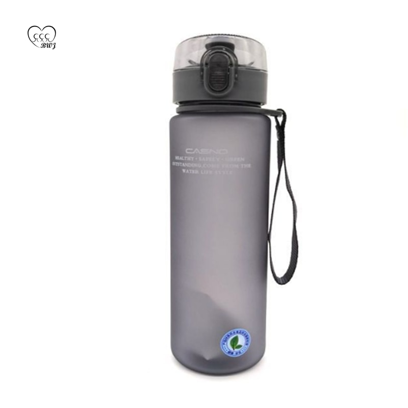 560ml sportwaterflessen vierkant anti-lek mat waterfles keukenaccessoires fles voor water shaker koffiemok .9z