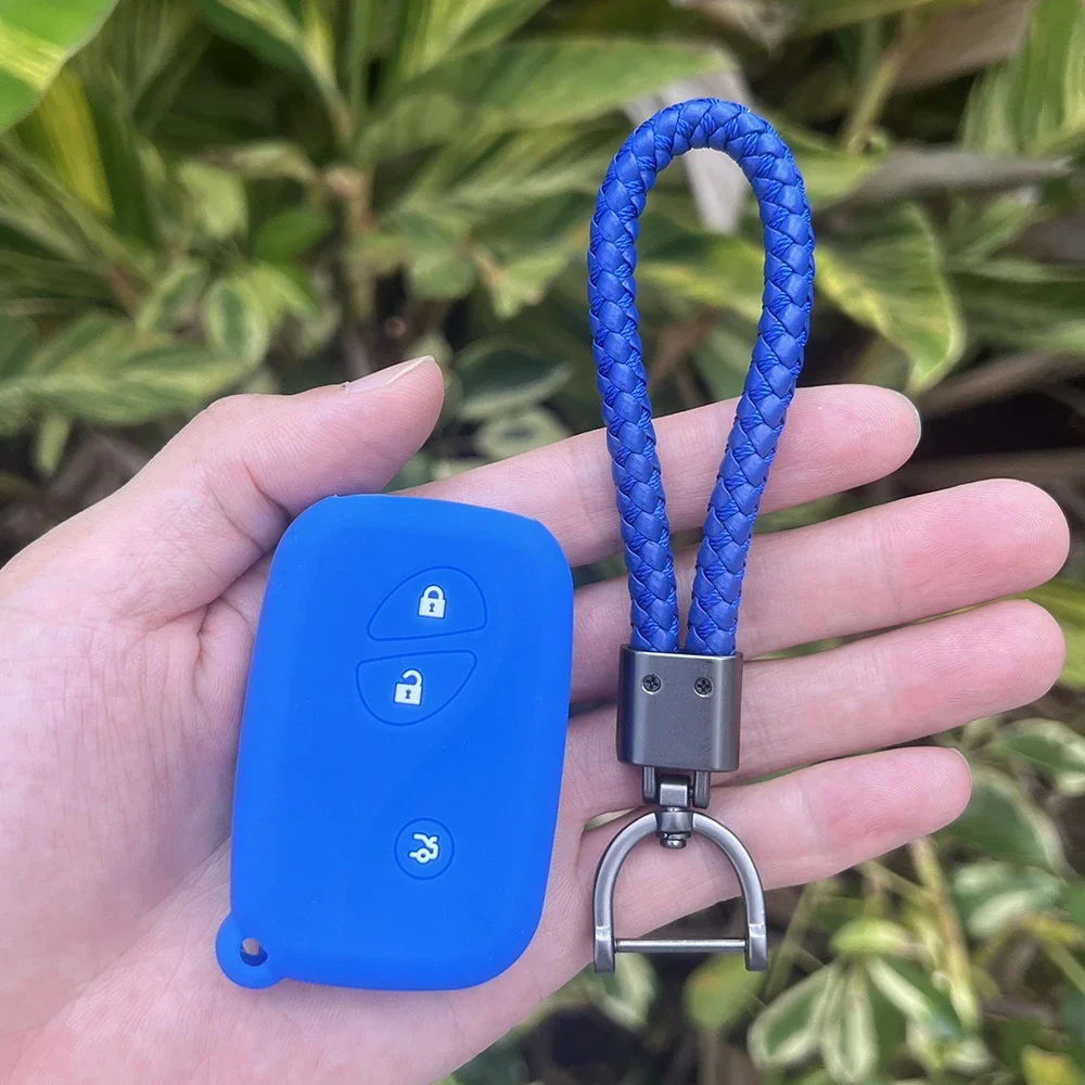 3 pulsanti accorto macchina Imbrogliare chiave coperchio Astuccio accessori per la protezione della pelle per BYD F3 F0 L3 G3 S6 E6 M6 S7 portachiavi remoto con ingresso senza chiave: giallo