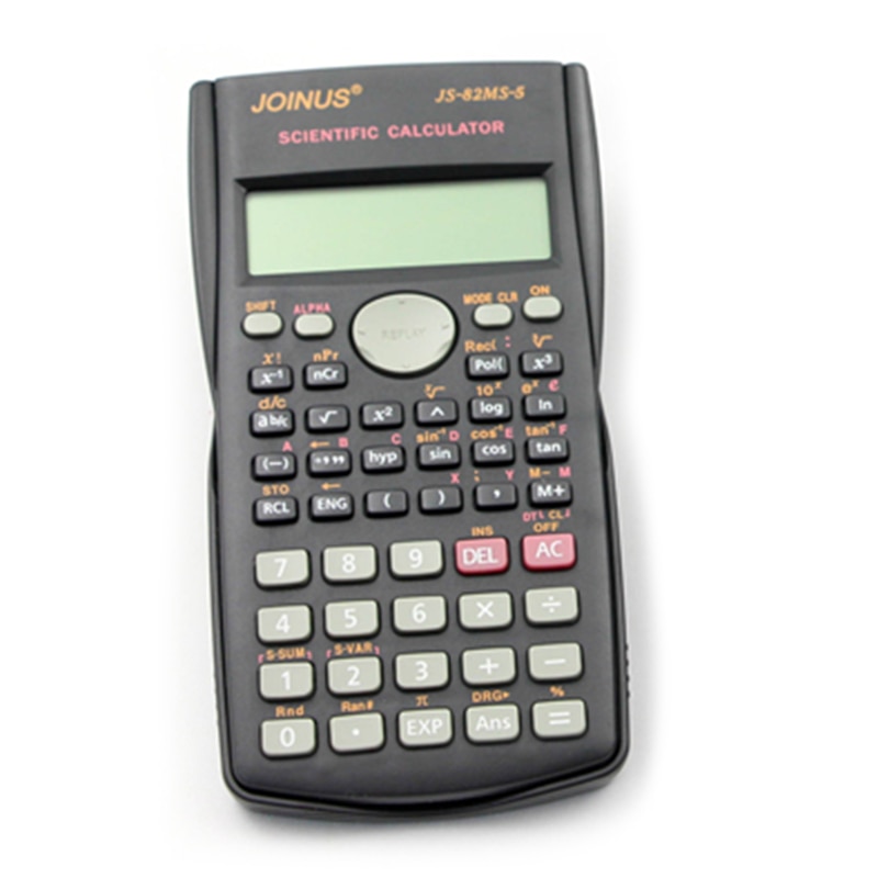 82MS-A Portable Handheld Multifunctional Calculator for Mathematics Teaching Students Function Display Scientific Calculator