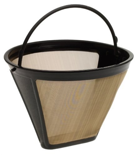 1 pc kaffemaskine filter genanvendeligt metaltragt filter 400 mesh til kaffemaskine tilbehør cuisinart kaffemaskine dele