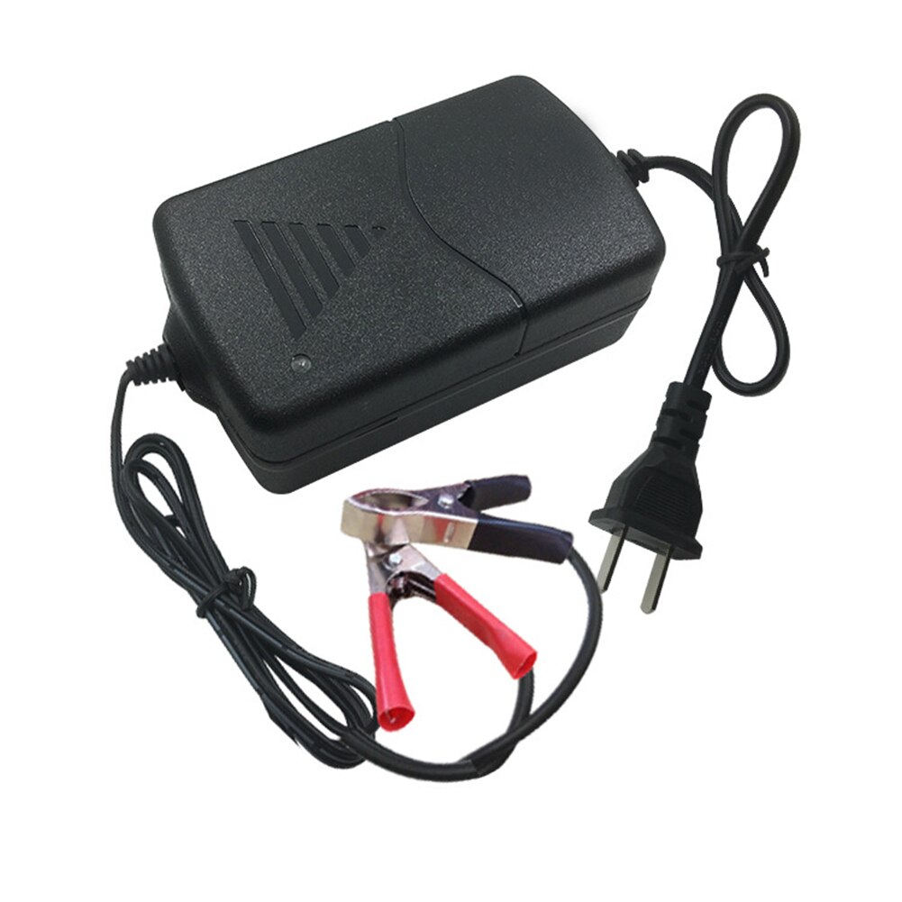 12V 1A Car Battery Charger Truck Motorcycle Power Pulse Repair Chargers Lead Acid Battery-chargers Universal Auto Equipment: US PLUG