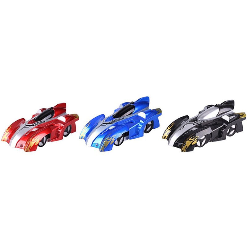 Remote Control Climbing Rc Car With Led Lights 360 Degree Rotating Stunt Toys Antigravity Machine Wall Car