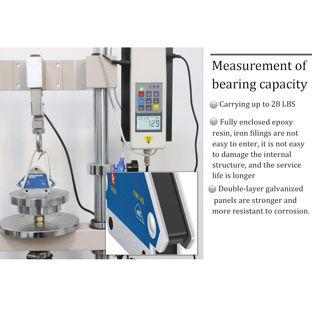 Morsetto Di Supporto Magnetico Per Saldatura, Supporto Di Terra Regolabile Con Spina Di Collegamento - Foto 10