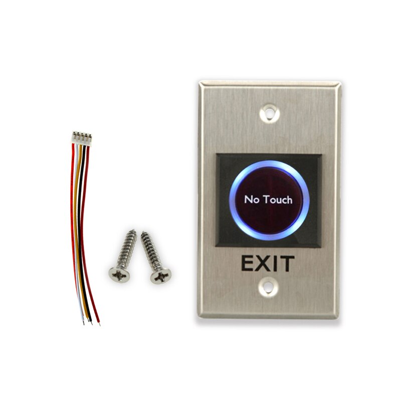 LED Exit Button Release Push Switch for Access Control System for Home Security Protection