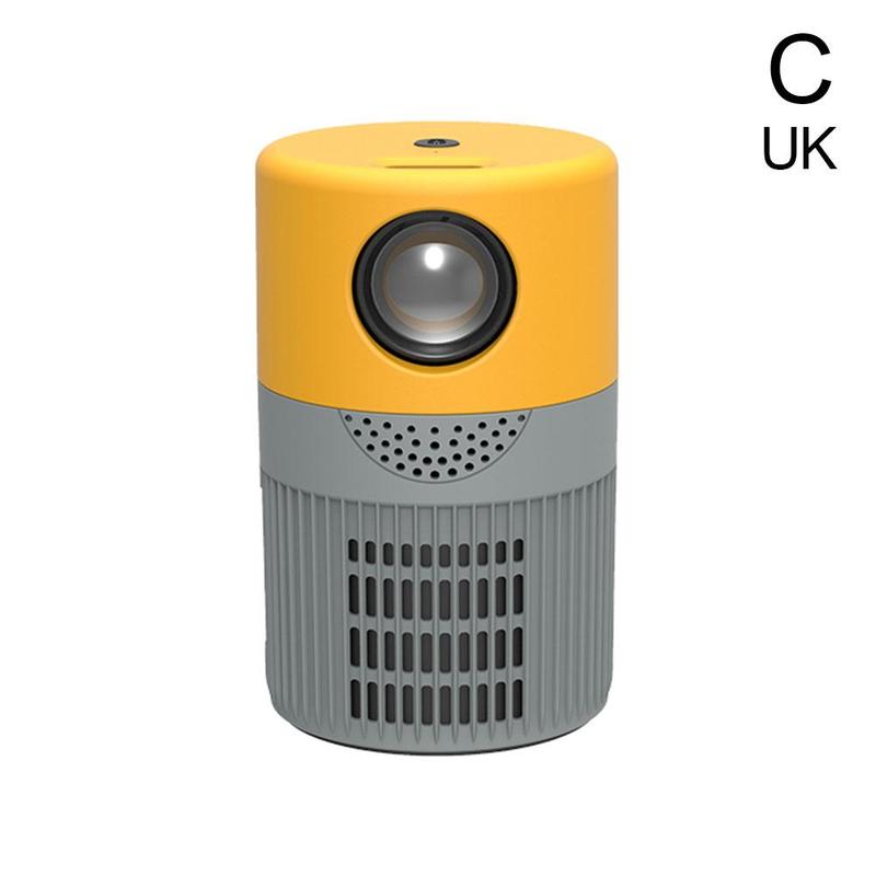 Yt400 Led Mobiele Video Projector Home Theater Media Speler Kids Thuis Mini Projector Draagbare Mini Projectoren Voor Telefoon D2u3: A UK