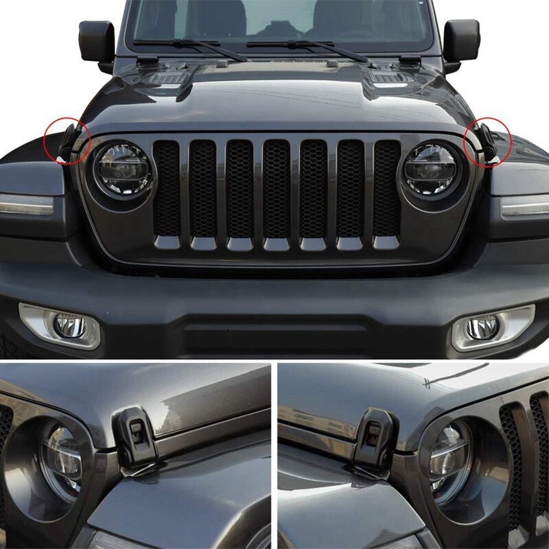 Locking Hood Catch Latches Hood Latch Hood Catch For 2007 Jeep Wrangler Jk Jl