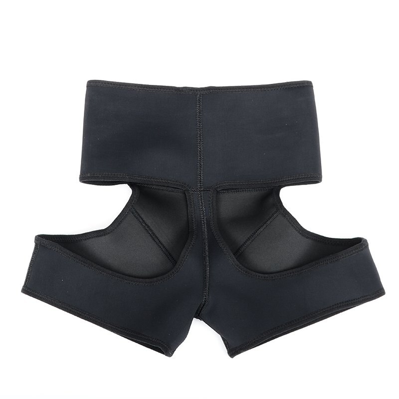 Pantalones deportivos de goma de la cadera de la aptitud pantalones de esculpir del cuerpo pantalones cortos ropa interior moldeadora del cuerpo femenino