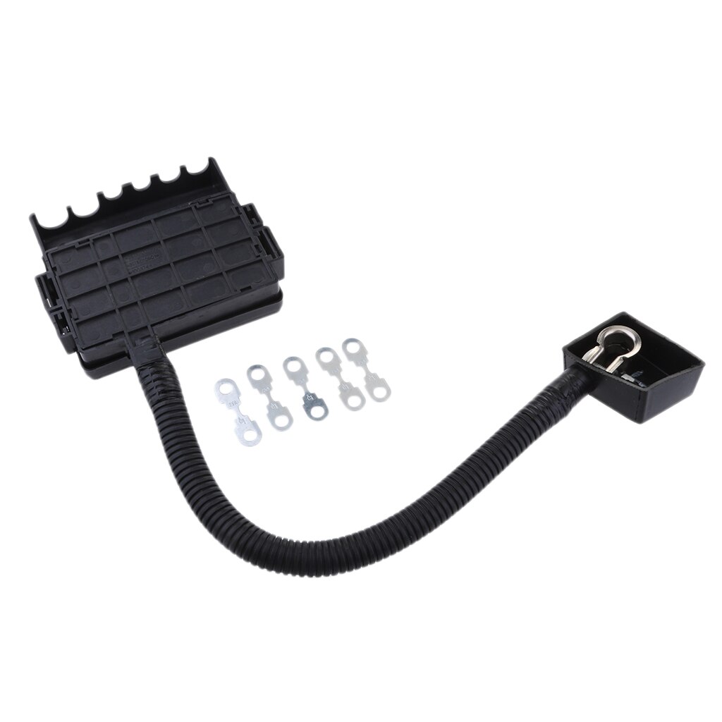 Automotive Waterproof Marine 6 Way Blade Block Fuse Box Holder Circuit Battery Terminal