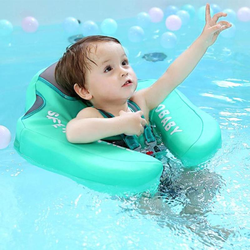 Non-inflatable Baby Swimming Ring Children&#39;s Underarms Ring 0-3 Years Old Baby Home Floating Ring