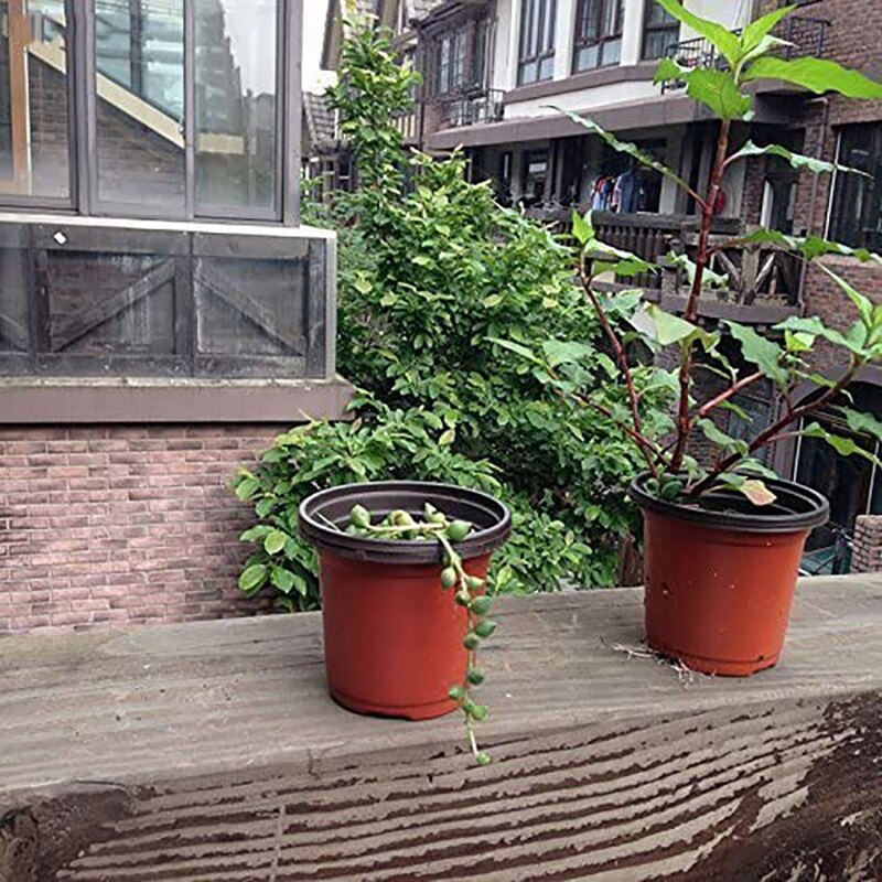 100Pcs 16cm Plastic Flower Seedlings Nursery Supplies Planter Pot/Pots Containers Seed Starting Pots Planting Pots