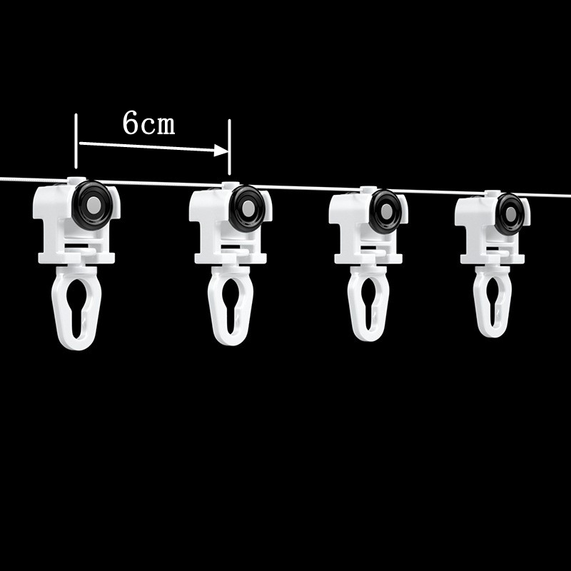 Gordijnhaak/Kuifhaak 0,0mm verpakt per 20 stuks