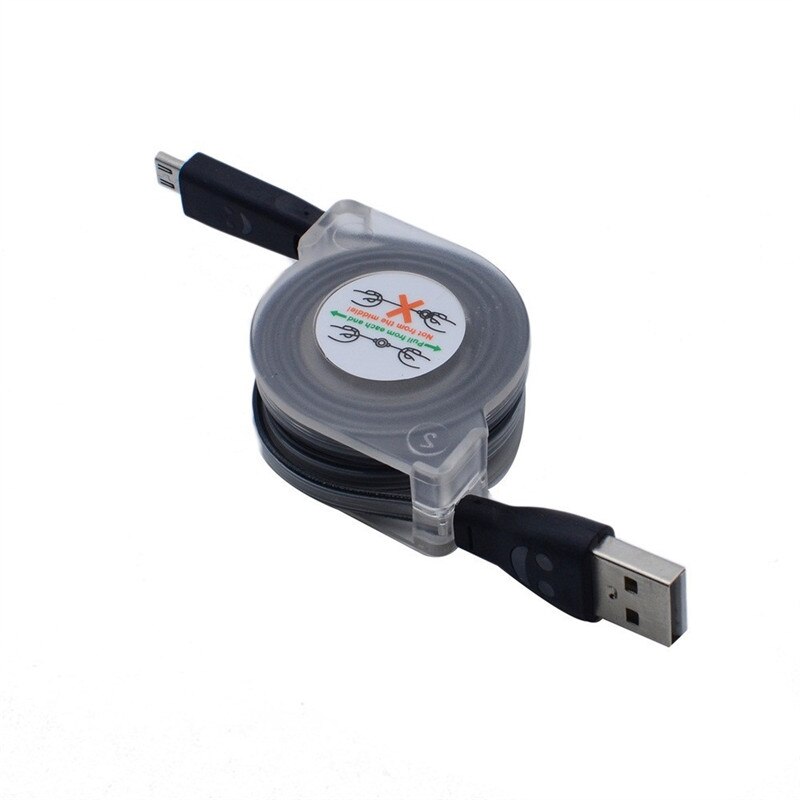 Lumière LED impressionnant Micro USB câble lumineux Android Port données câble chargeur de téléphone