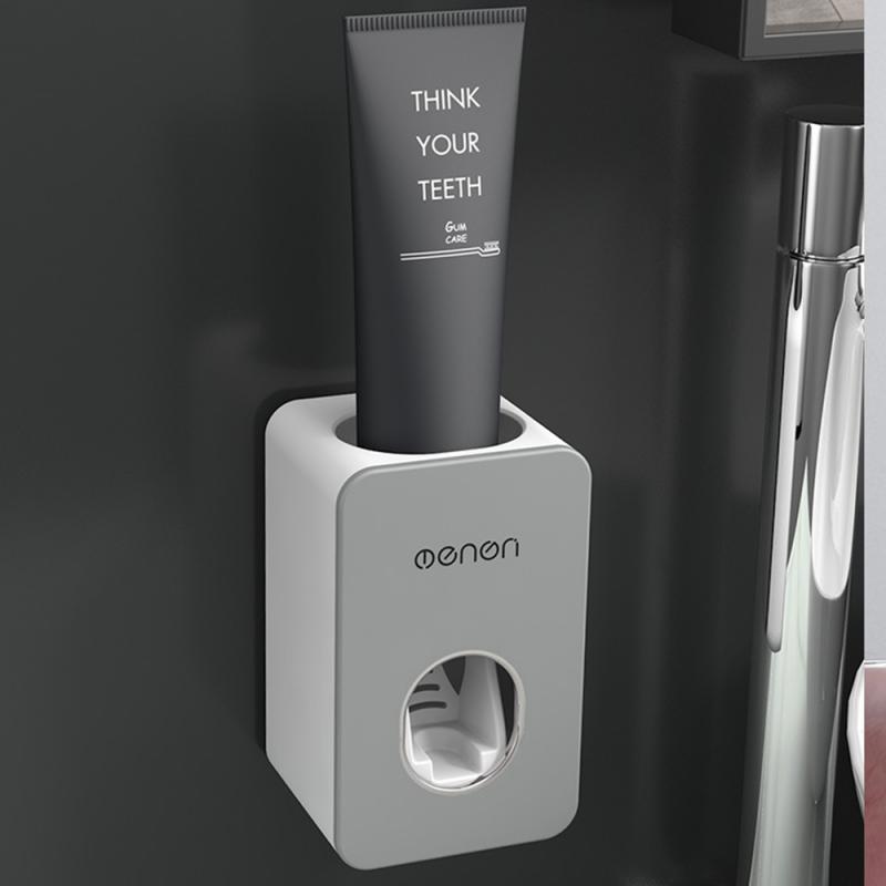 Automatische Tandpasta Dispenser Wandmontage Tandpasta Squeezers Tandpasta Houder Extrusie Opbergrek Badkamer Gadgets