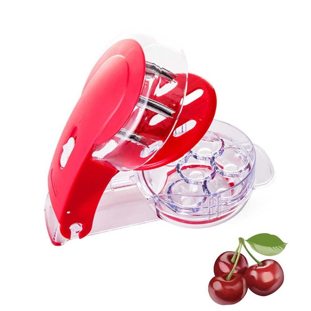 Separador de semillas de cereza, pelador de cereza, quita huesos de cereza, utensilios para quitar huesos de aceituna, 1 unidad
