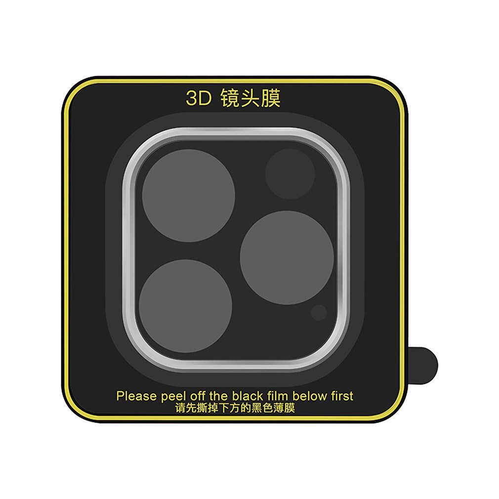 Anti Scratch Telefoon Accessoires Rear Camera Lens Screen Protector Film Ultra Dunne Dustprooof Beschermende Film Voor Iphone Onleny: silver6.5