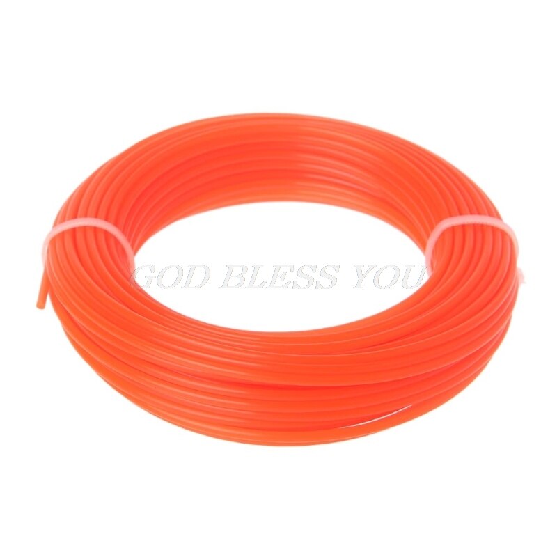 2/2.4/3mm x 15m nylon trimmerilinjaa raivaussahaa trimmerin köysi ruohonleikkurin vaijeri: 2mm