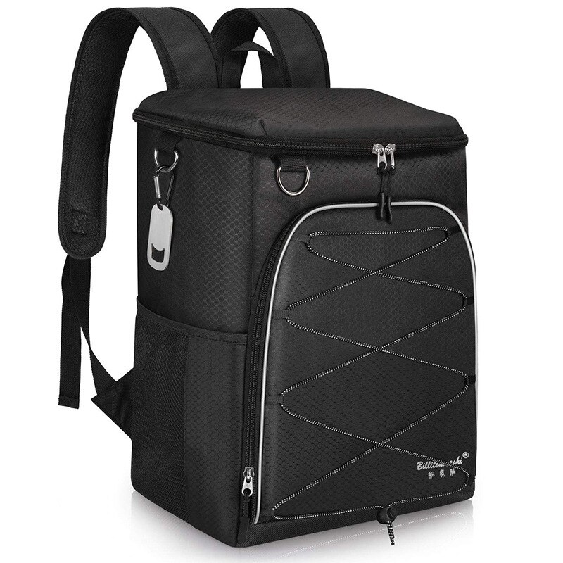 Insulated Food Backpack,Leak-Proof Reusable Cooler Bag for Bike ,Uber Eats,Doordash,Beach,Camping,Picnics: Default Title