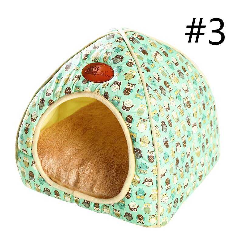 Suministros coloridos de cueva para mascotas, bonita casa para perro y gato, tienda para perros, perrera, invierno cálido, cojín, cama de cesta, apto para gatos pequeños, perros