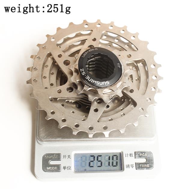 SUNSHINE-SZ Kassette 11-28 T Freilauf Fahrrad Teile 8s 16S 8 Geschwindigkeit Schwungrad für Rennrad