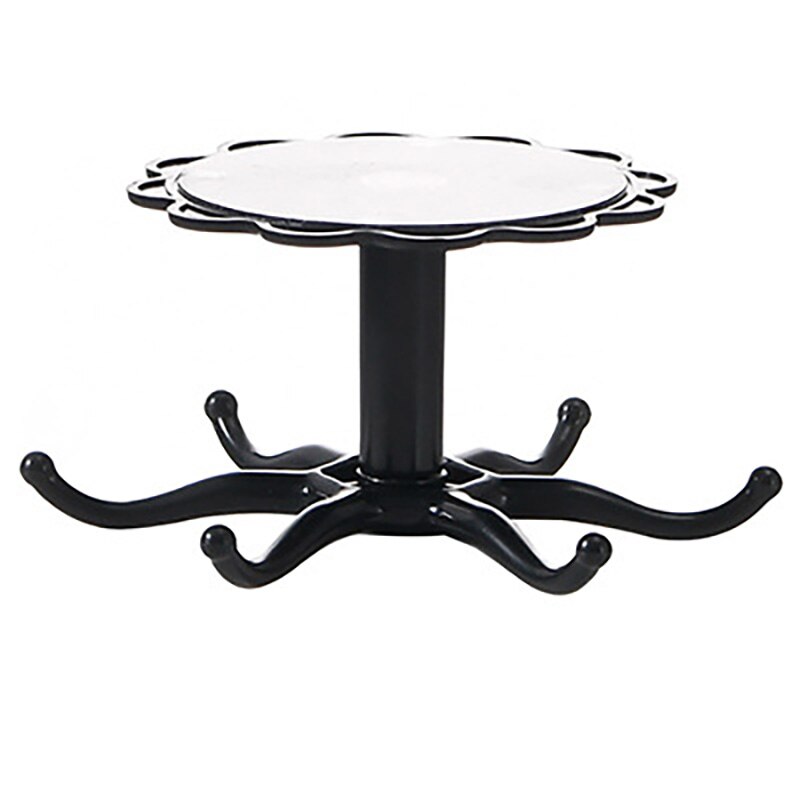 Keuken Bloem Roterende Haak Wandmontage Keukengerei Opbergrek Accessoires Kastorganisator Hook Up Opbergrek Lepelhanger