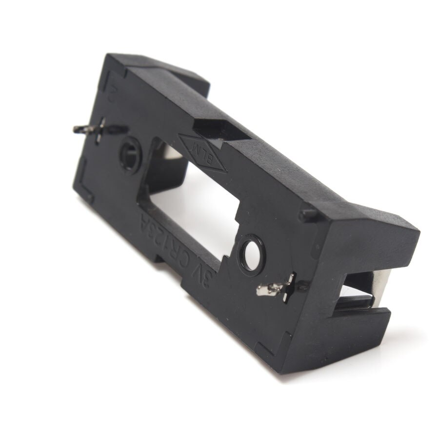 1Pcs Plate Type CR123A/LIR123A/16340 Battery Holder Battery Box With Pin For Soldering Connecting