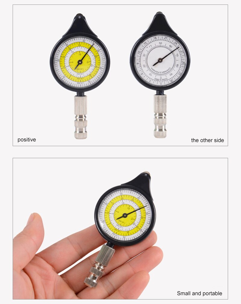 Portable Map Rangefinder Odometer Multifunction Compass Curvimeter Map Measuring Gauge Durable Outdoor Climbing Hiking