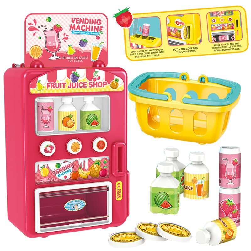 Model Automatische Automaten Online Celebrity Drinken Machine Jongens En Meisjes Kinderen Speelhuis Speelgoed Automaat Met