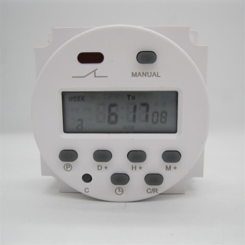 High CN101A DC24V Digital LCD Power Timer Programmable Time Switch Relay 16A timers CN101 timer 24V volt timer