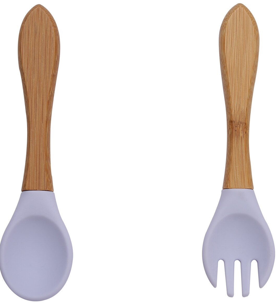 let's make Baby Spoon Set Free Silicone Self Feeding Baby Weaning Spoon Safe Feeding Set Utensils Infant For Kids Ages 5 Months+: F