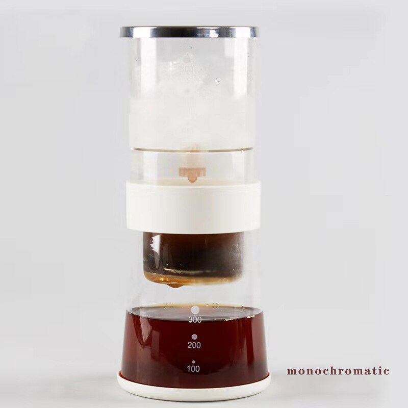 400ml Household Mini Glass Coffee Hourglass Ice-Brew Coffee Pot Coffee Pot Cold Brew Coffee Appliance