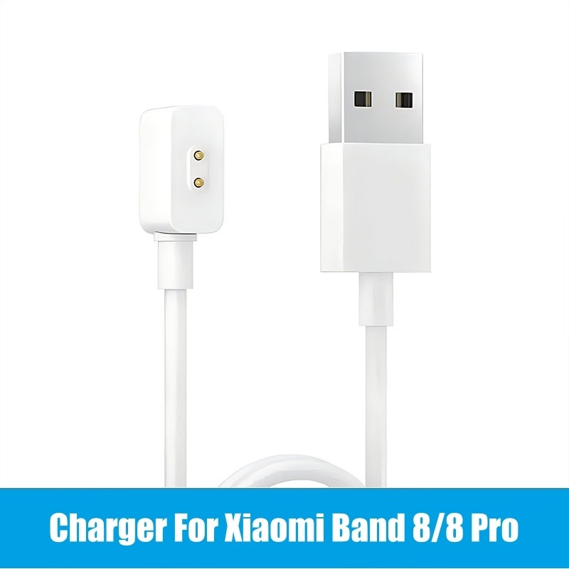 Cable de carga Universal M8 para Xiaomi Smart Mi Band 8 Pro, cargador magnético con base USB, NFC, Watch Redmi 3, 2, Active Lite, Redmi Band2: Multicolor