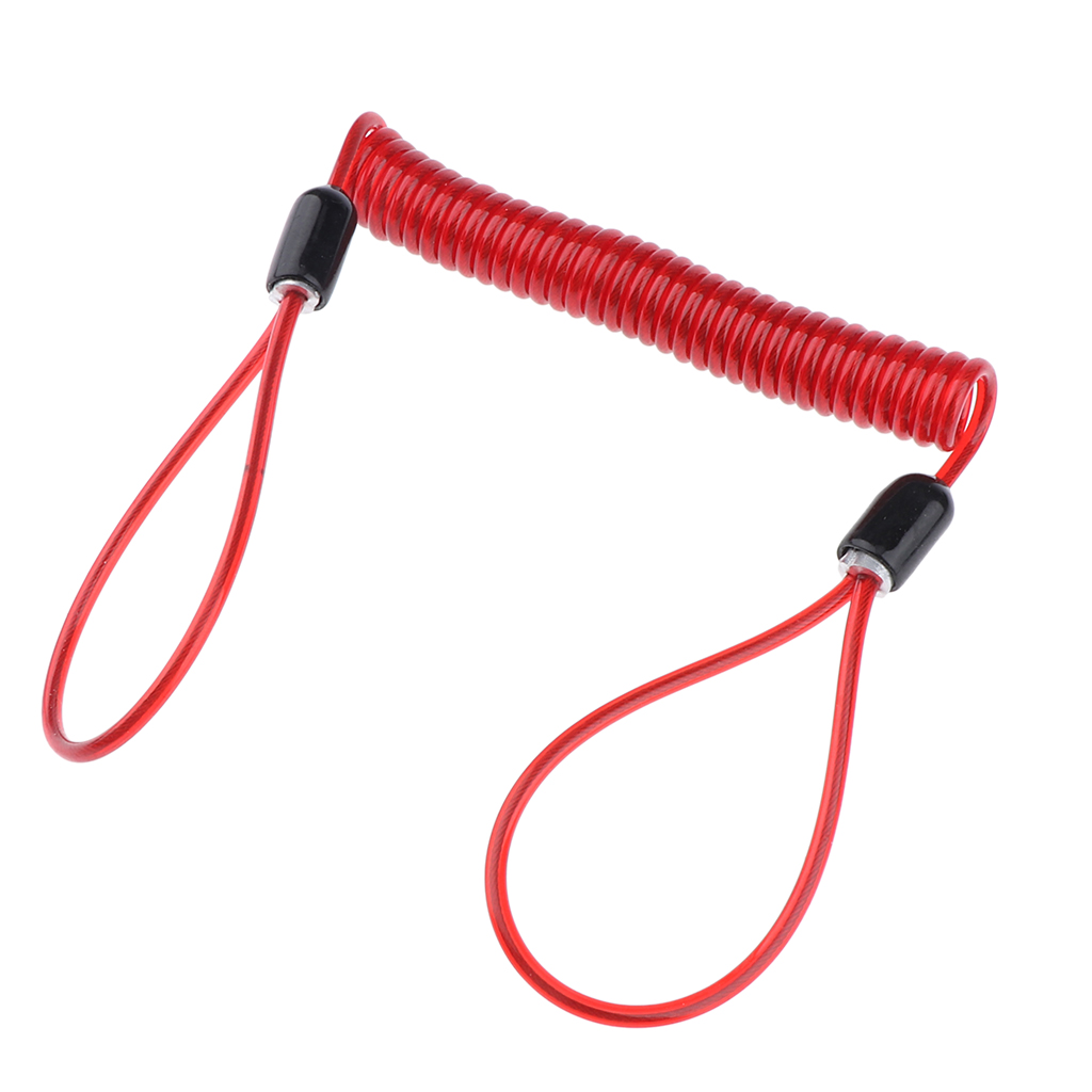 Motorcycle Engine Stop Kill Switch Safety Tether Lanyard Pit Dirt Quad Bike