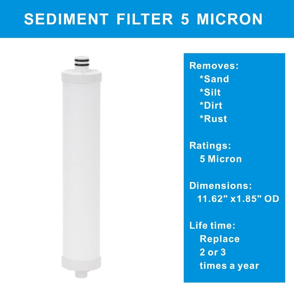 Vervanging Water Filters Carbon Blok En Sediment F... Grandado