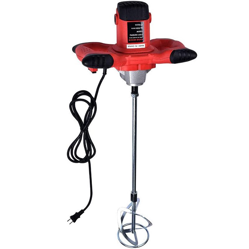 AD-Paint and Mud Mixer Stirring Rod for Drill Agitator Mixing Rod Concrete Mortar Mixer, Silver