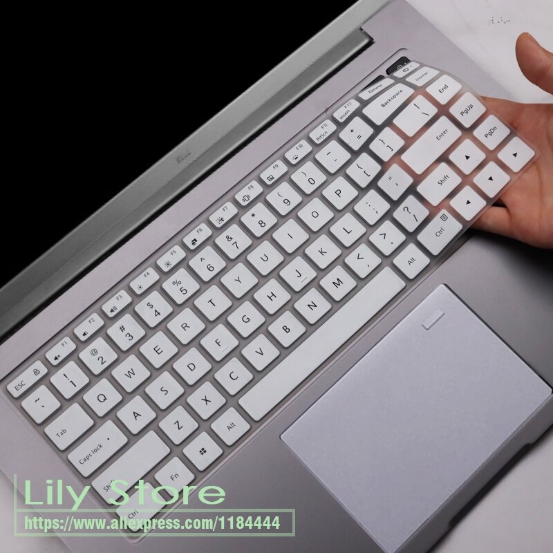 Silicone Keyboard cover Protector skin Laptop For Xiaomi Mi Notebook Pro 15 for RedmiBook Pro 15 Redmibook 16 16.1: white