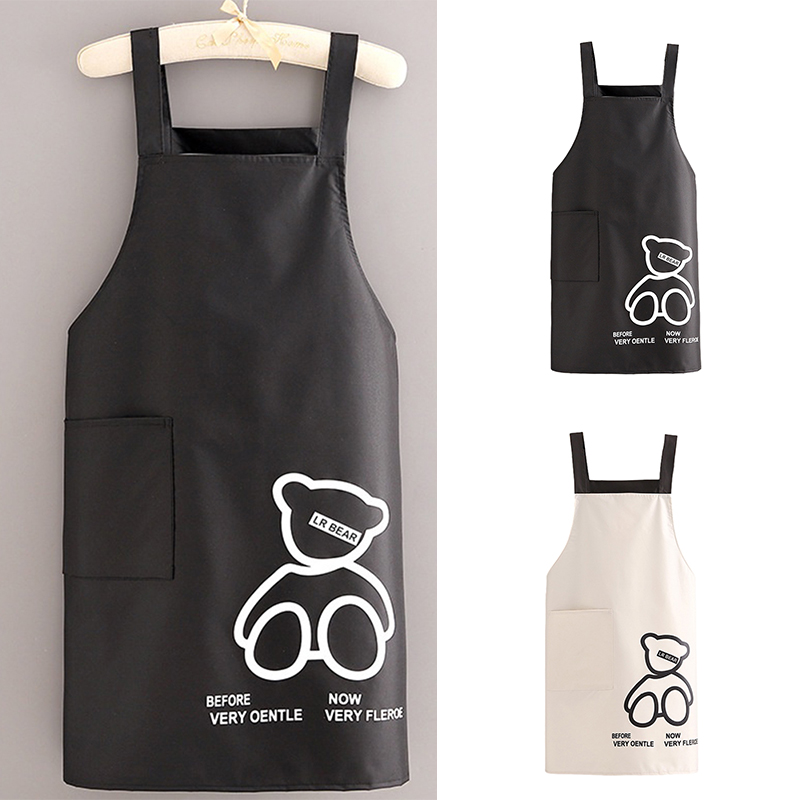 Cooking Aprons Kitchen Apron For Woman Men Chef Waiter Cafe Shop BBQ Hairdresser Aprons Bibs Kitchen Accessories