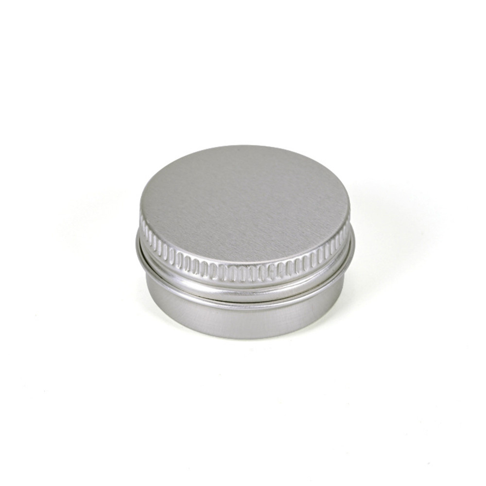 5ml-250ml kosmetiske aluminiumsdåser aluminiumskasser sølv aluminiumsdåser dåser skruetop rund lys krydderi dåser dåser lågbeholdere
