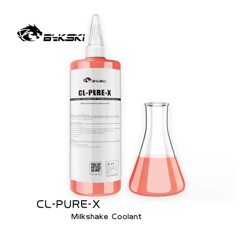 Bykski CL-PURE-X 500Ml Milkshake Waterkoeling Vloeistof Computer Radiator Opaque Anti-Corrosie Thermische Vloeistof