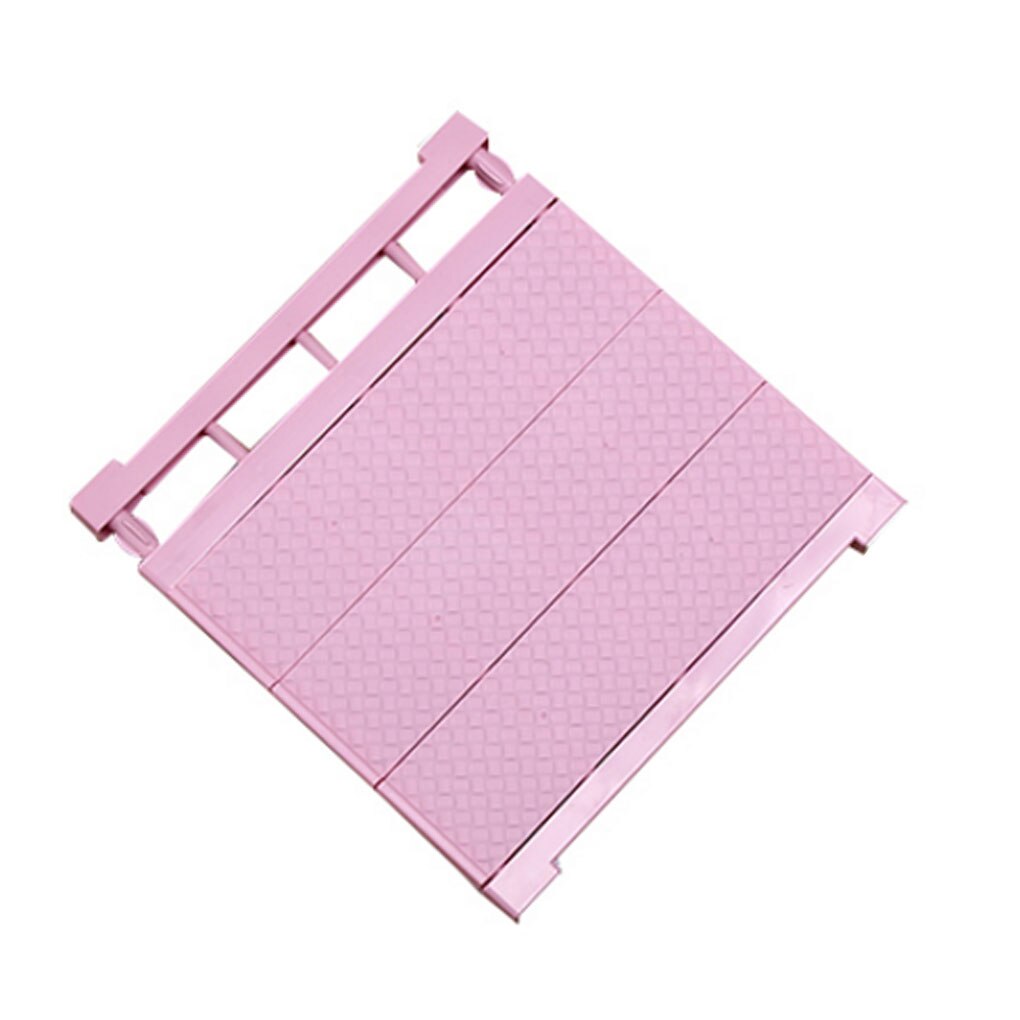 Feiqiong Adjustable Closet Divider Storage Shelf Organizer Wall Mounted Rack Space Saving Shelves Cabinet Divider: NO.3 / 50-80