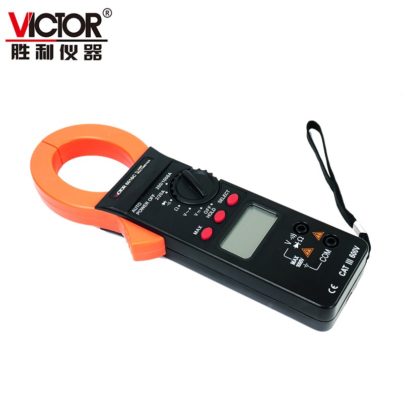 VICTOR 6016C 3 1/2 AC Digital Clamp Meter Digital Multimeter Display Ammeter 1000A Universal Meter Automatic Measurement