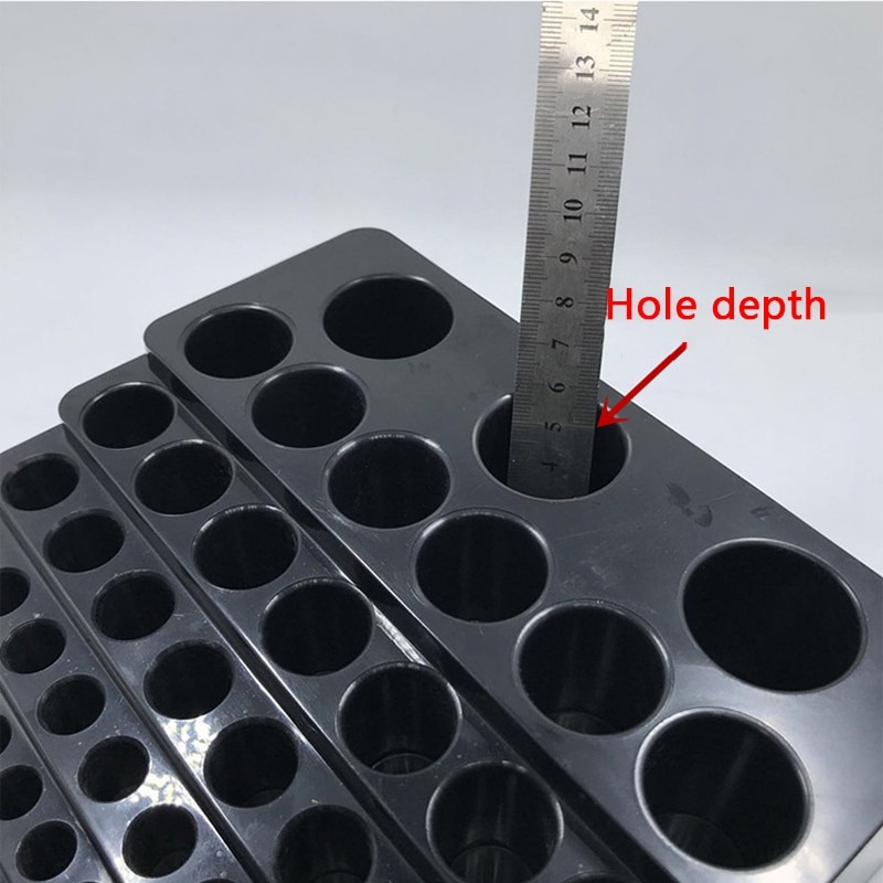 Drill Bit Storage Box Milling Cutter Saving Space Drill Finishing Holder Organizer Case Box for Home DIY Woodworking Use