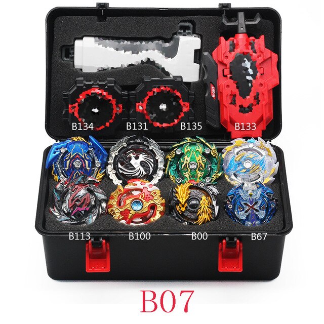 Originale Blayblade Top Beyblade Burst B-129 B125 con lanciatore Bayblade Bey lama metallo plastica fusione 4d giocattoli regalo per i bambini: B07