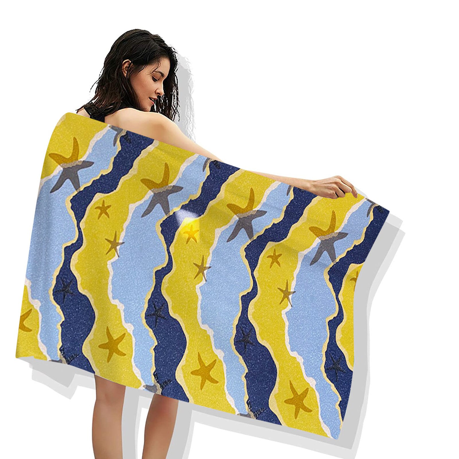 Waterproof Beach Towel Blanket Pocket Sand Free Towel Large Portable Mat Beach Camping Outdoor Towel Beach Picnic Mat Towel G2