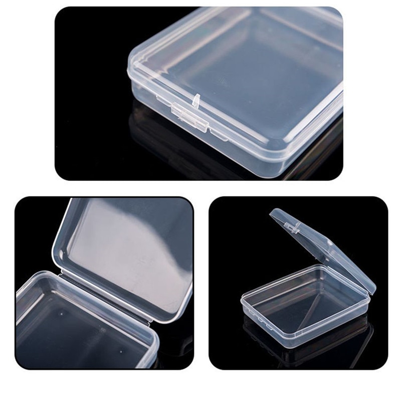 4 Sizes Household Transparent Storage Box Practica... – Vicedeal