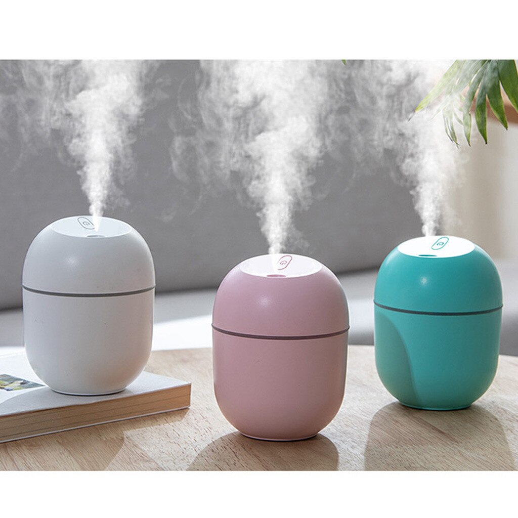 Humidificador de aire eléctrico de 220ml, difusor de aceites esenciales, lámpara Led de noche con Usb, para hogar, Balneario, coche, vaporizador de aromaterapia, 25 #