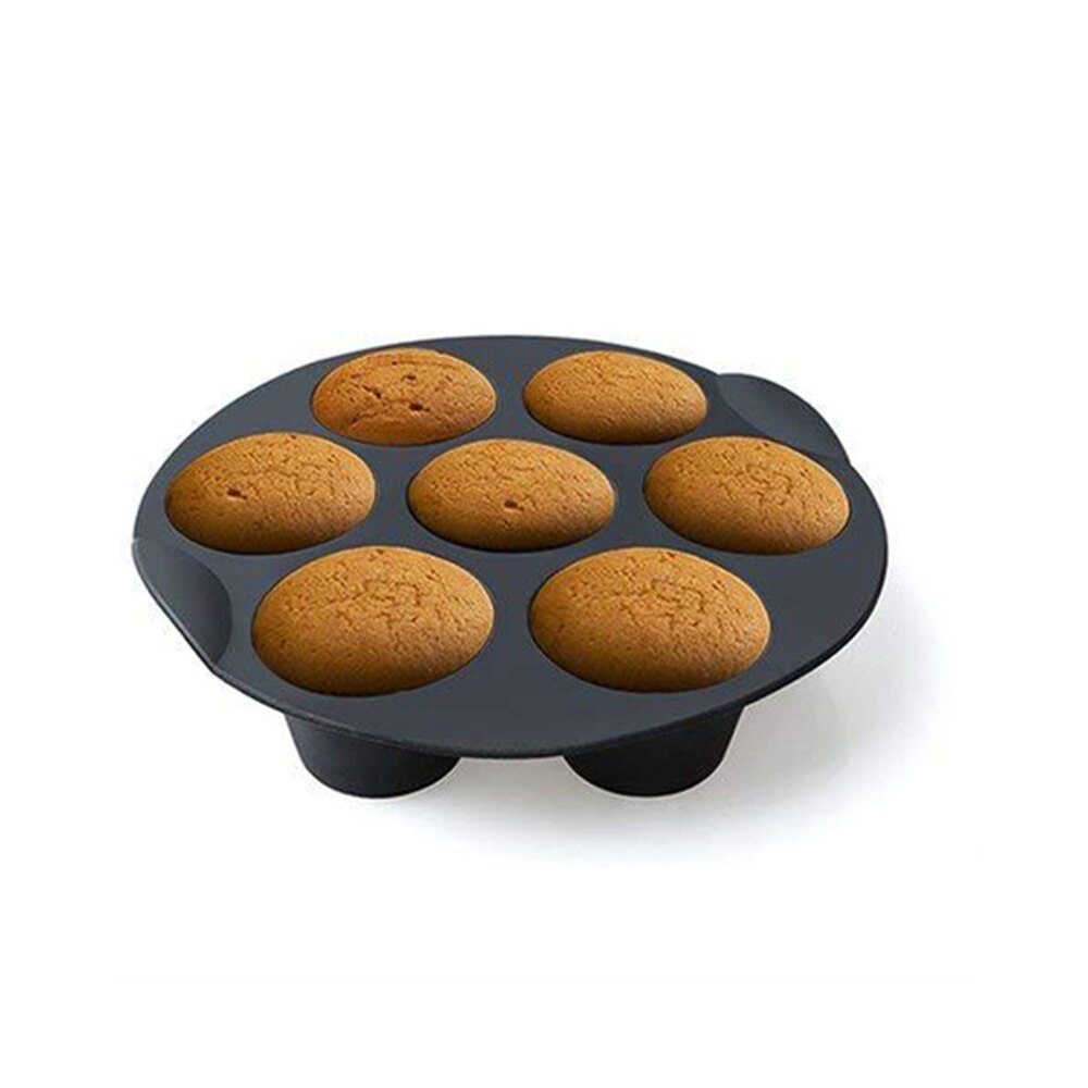 10 Uds accesorios para freidora de aire olla de 6/7/8 pulgadas para Airfryer 3.2QT-5.8QT hornear cesta Pizza placa parrilla olla cocina utensilios de cocina