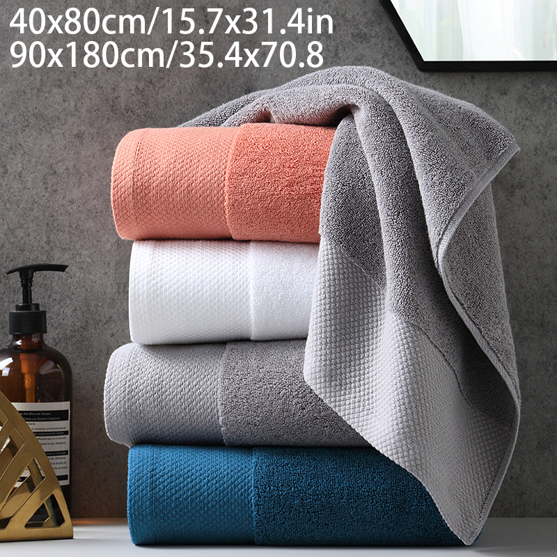 Thickening 90 x180cm large bath towel 100% Egyptian Cotton Towel soft Absorbent Top Luxury 7 Star Hotel beauty salon Bath Towel